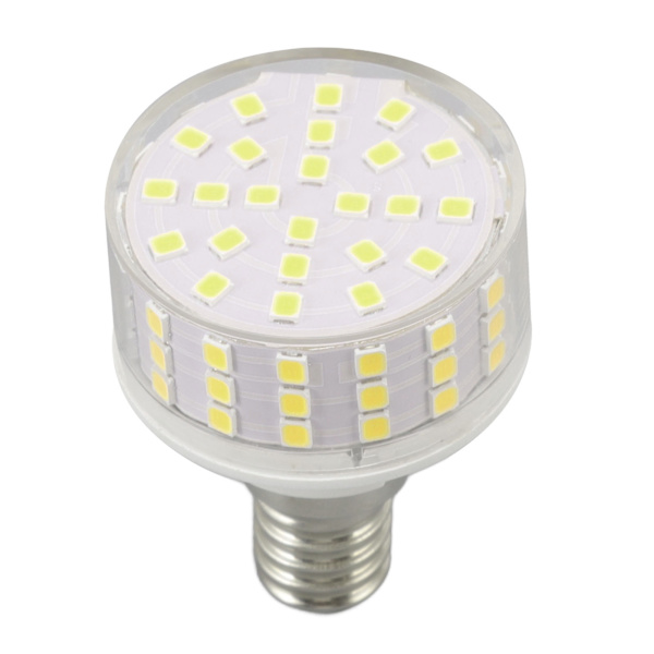 E14 LED-lampa, 10 W, 1000 lumen, 85-265 V, flimmerfri, energibesparande, vitt ljus