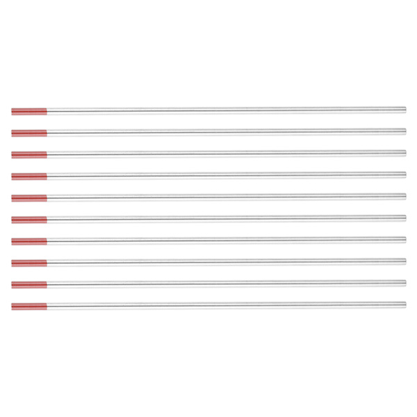 WT20 Volframelektrode Professionell Tig-stav 2% Thoriated för Tig-svetsmaskin (2,4 mm * 175 mm)