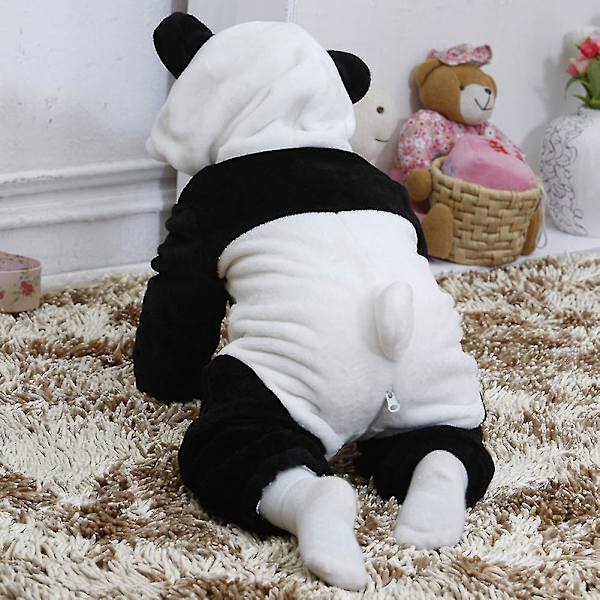 Toddler Dinosaur Onesie -asu lapsille Halloween Panda 3-6 kuukautta