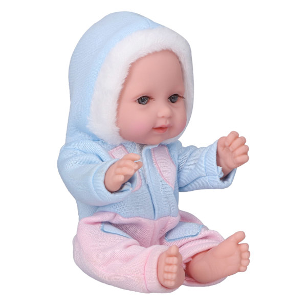 11 tums mjuka och bedårande rörliga leder Reborn babydockor med kläder #1