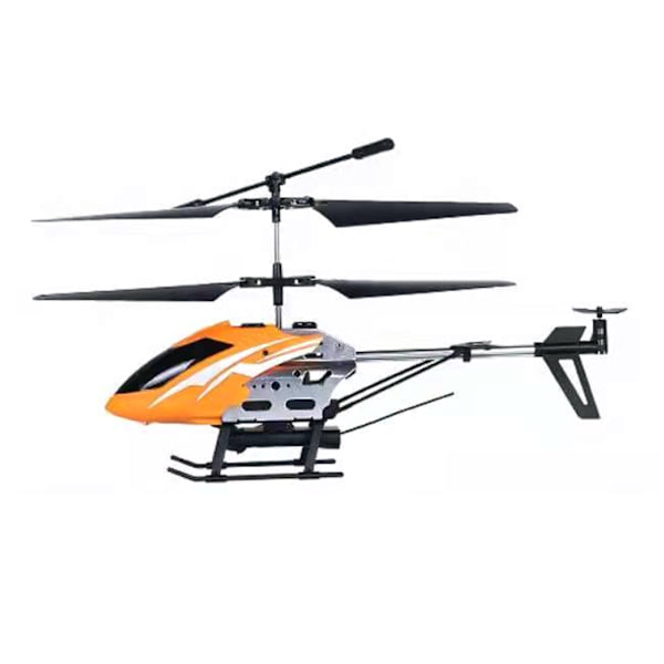 2,4 GHz fjärrkontrollhelikopter med kamera Mini RC Copter Flygplan Modell Leksak för barn Vuxna Nybörjare Gul