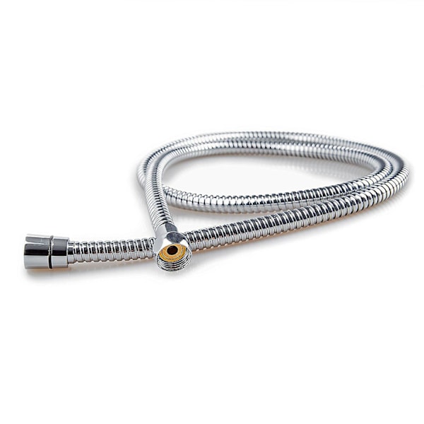 Bruseslange 2M Krom Rustfrit Stål Universal Anti-twist Bruseslange Badeværelsestilbehør
