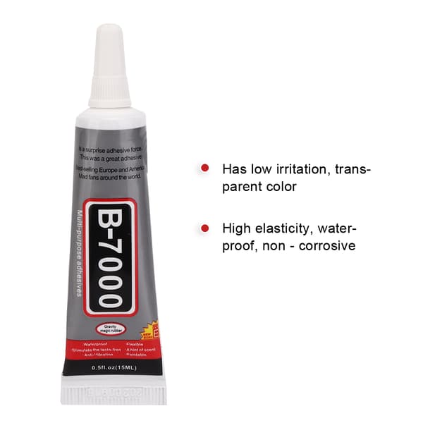 3st 15ml B-7000 Lim Transparent Nålrör Smycken DIY Reparationslim