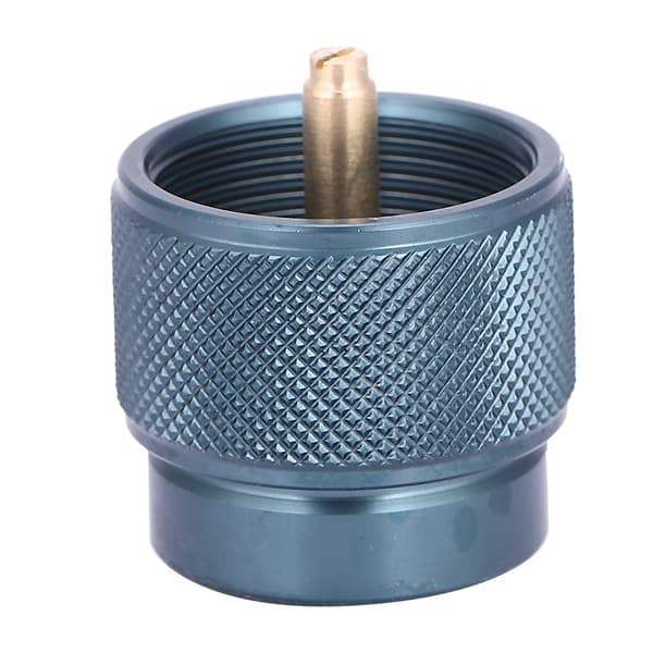Camping Gasskomfyr Adapter Omformer Ventil Beholder til 1L Propan Tank Adapter