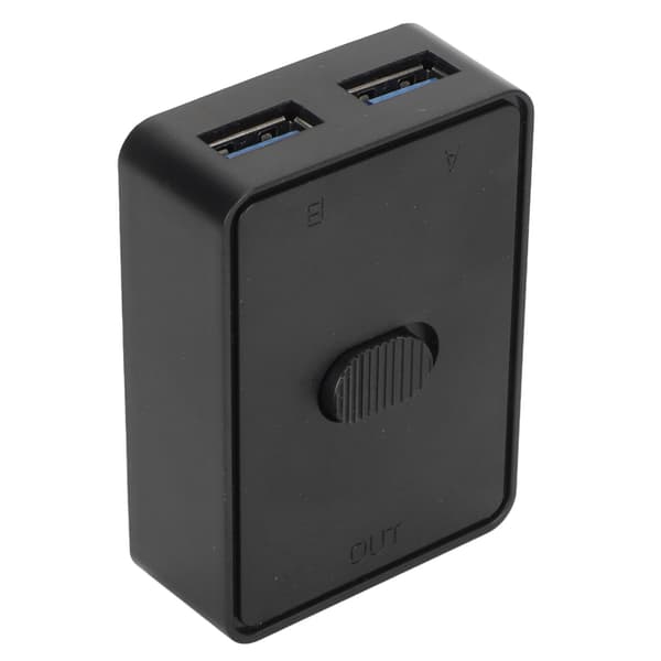 USB 3.0 Switch 2 ind 1 ud eller 1 ind 2 ud Bidirektionel USB Switch Selector USB KVM Switch til Tastatur Mus Scanner Printer