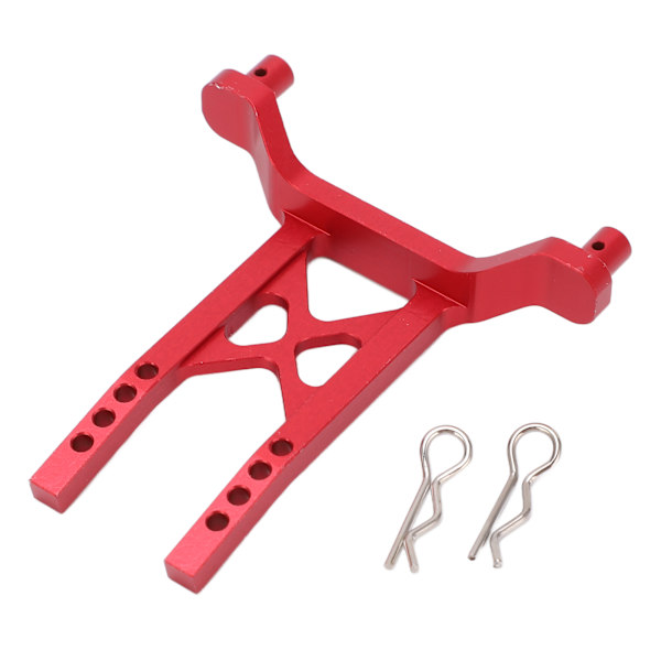RC Bakre Karosseristøtte Metall Karosseristøttefeste for Traxxas LaTrax Teton 1/18 76054‑1Rød