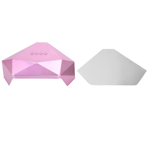 24/48W Negle Gel Hærdende Lys UV LED Dobbelt Lyskilde Hurtig Negle Gel Tørrer Lampe Pink 100-240VUK Stik