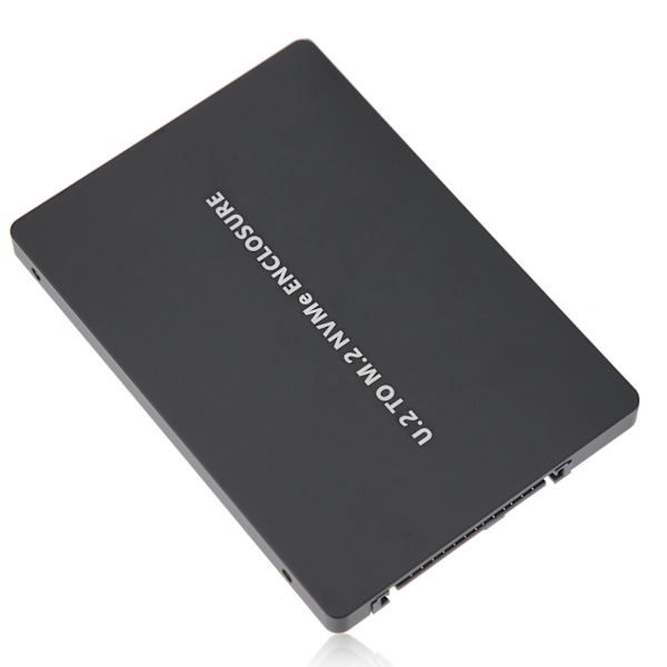 Hard Disk Box U2BOX PCIE3.0 NVME til U.2 Adapterkort SFF8639 Aluminium U2 SSD KabinettSvart