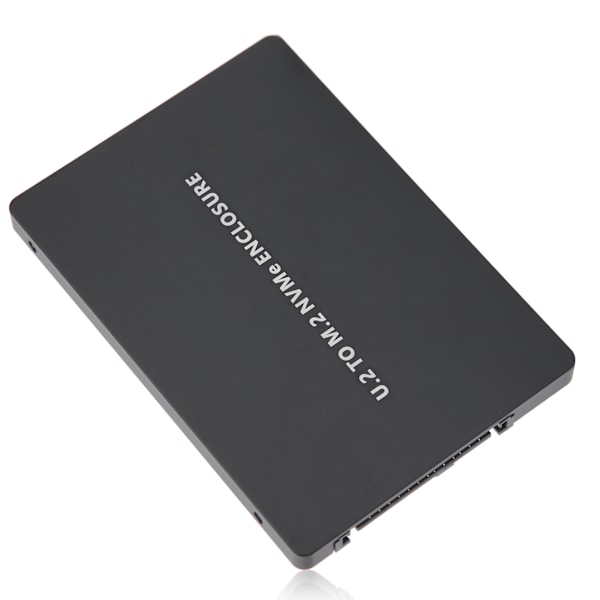 Harddiskboks U2BOX PCIE3.0 NVME til U.2 Adapterkort SFF8639 Aluminium U2 SSD KabinetSort