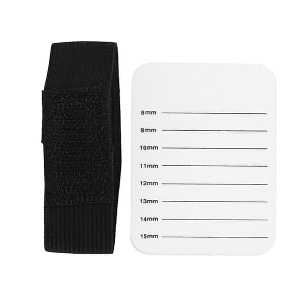 8-15 mm Sminke Øyenvippebrett Stripe Stativ Øyenvippeforlengelse Håndplate Vipper Podingsholder