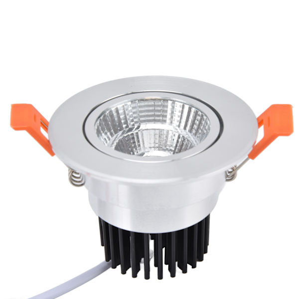 Downlight retningsbestemt vinkelmodulation Flushbonading varmt lys 3000K LED Downlight 100‑264V