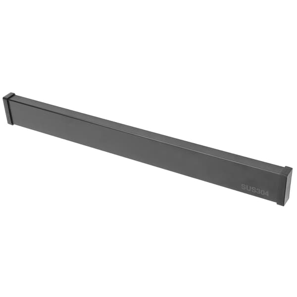 Væghængt magnetisk knivholder i rustfrit stål, opbevaringsstativ, køkkentilbehør 50 cm sort