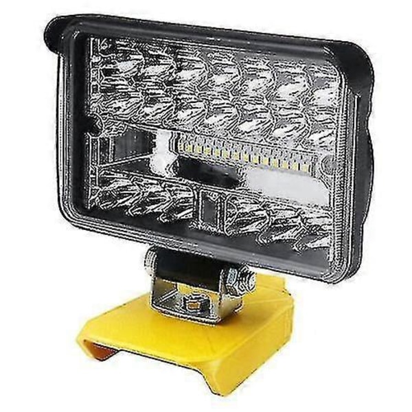 204w LED Arbejdslampe 8600 Lm Lommelygte Til Dewalt Xr 18v 20v Lithium Batteri 4 tommer