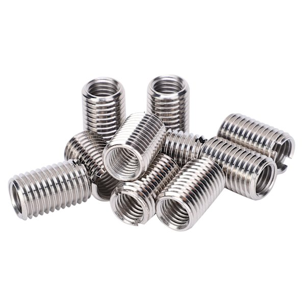 10 stk. gevindindsatser Reducerende møtrik reparationsværktøj 303 rustfrit stål han-hun fastener hardware