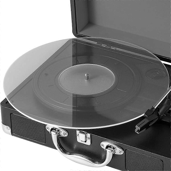 Akryl Platespillermatte, 12-tommers Sklisikker Matte for Vinylplatespiller