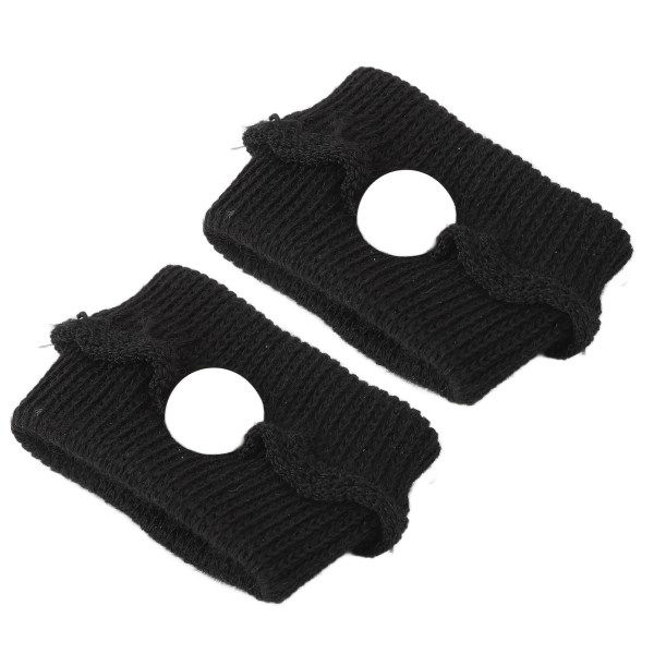 2 stk Akupressur Armbånd Appetitt Kontroll Reduserer stress Kroppsslanking Akupressur Armbånd Armbånd Svart