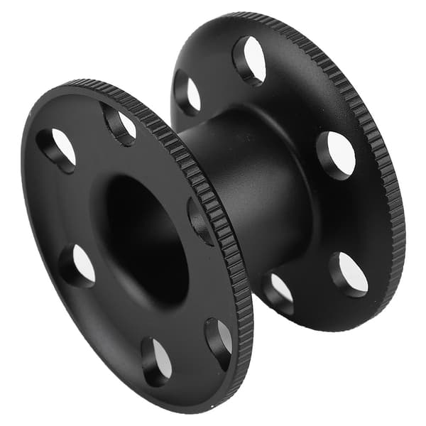 Aluminiumslegering Scuba Diving Finger Spool Reel Dykker Undervands Snorkel Tilbehør (Sort)
