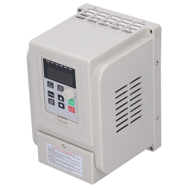 Inverter Enkeltfaseindgang 3-faset udgang Motorhastighedsregulator 220V 1500W AT51500X