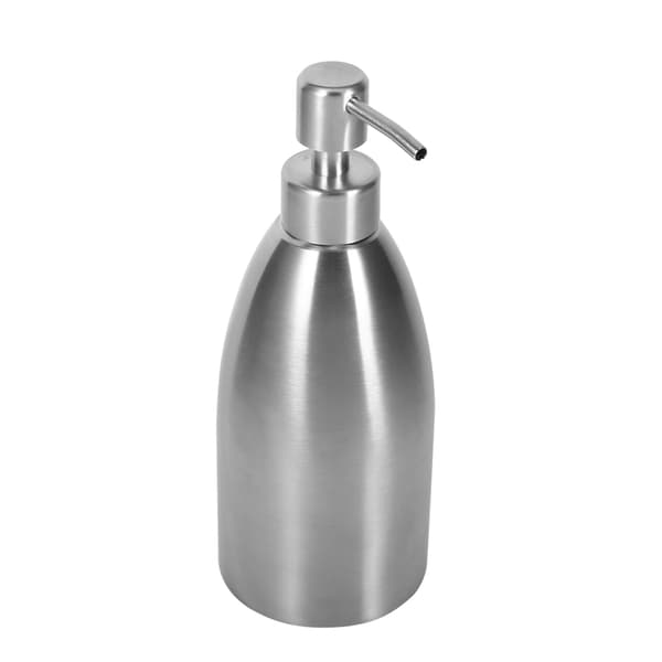 500 ml sæbedispenser i rustfrit stål, køkkenvaskarmatur, badeværelse, shampooæske, sæbebeholder
