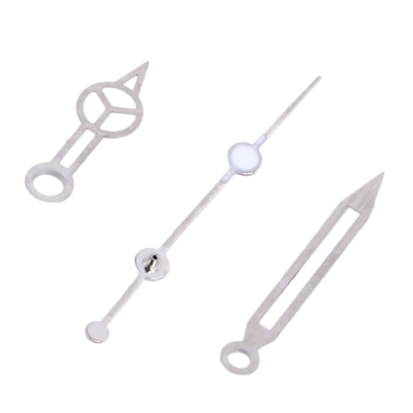 3 st Luminous Watch Hands för 3135 Rörelse Metall Timme Minut Sekund Watch Pointer för Watch Movement Reparation Modifikation Delar 116622 Röd