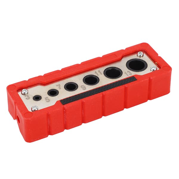 Trearbeid Borelokator HSS 3 til 13 mm Multifunksjonell Nøyaktig Boreguide Hullguide