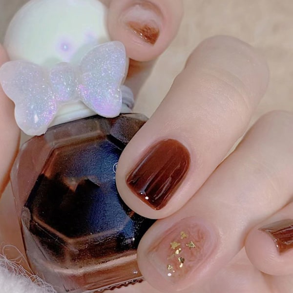 Nagellack Gel Vattenbaserad Hög Glans Blank Hållbar Frostad Nagellack för Damer B11