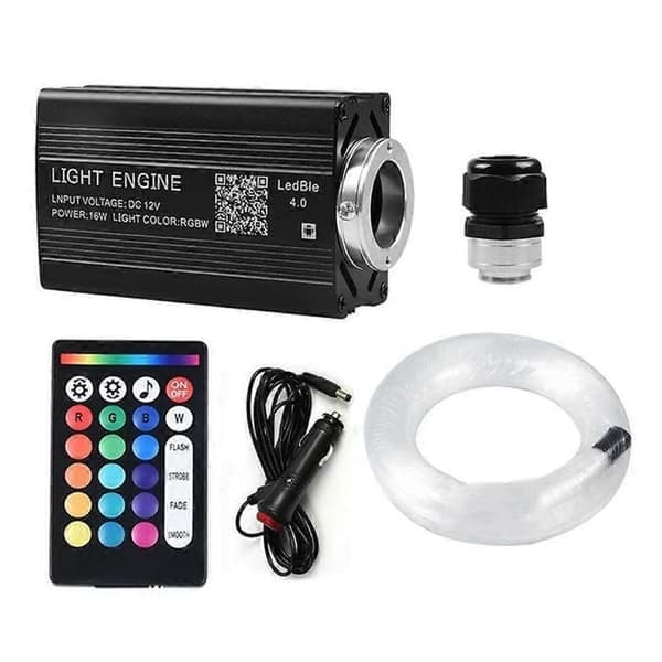 1000 pcs Fiber Optic Car Home Decoration Star Light Kit Ceiling Lights Remote Control