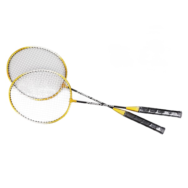 205 Badmintonracket Split Iron Alloy Badmintonracket Set för Amatör Grundläggande Träning Utomhus Bakgårdar Lekplats Gym