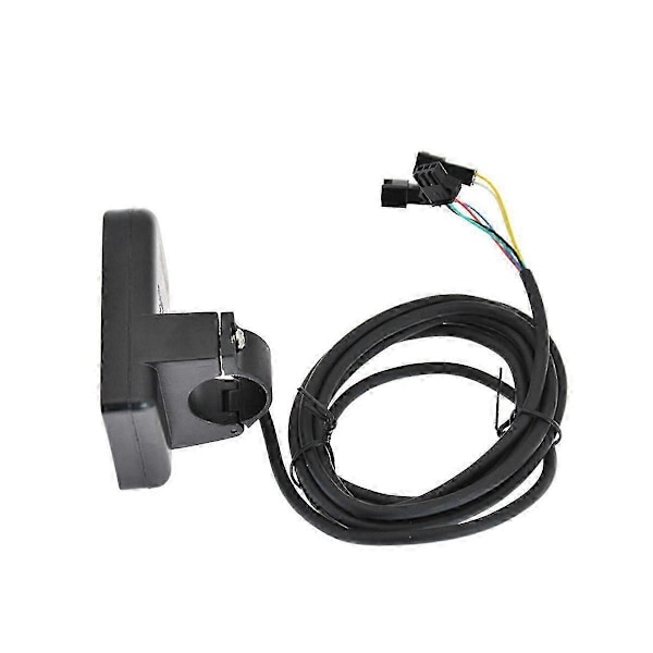 36V Elektrisk Fordon Elektrisk Cykel Mätare LED Effekt Display 6 Km Booster Mätare 790 Meter