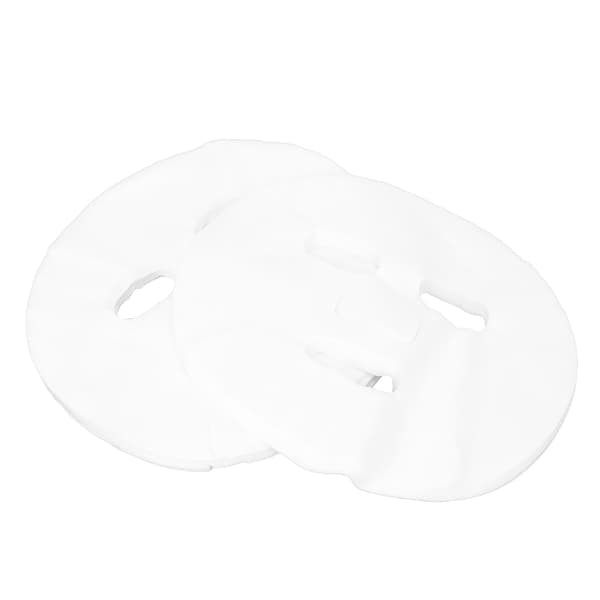 50 st ansiktsmaskpapper Hem Skönhetssalong DIY Engångs bomullsansiktsmaskpapper för våtkompress