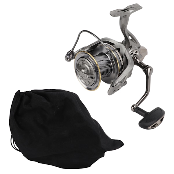 4.8:1 Spinning Fishing Reels Strong Braking Force All Metal Long Throw Fishing Line WheelNGK14000