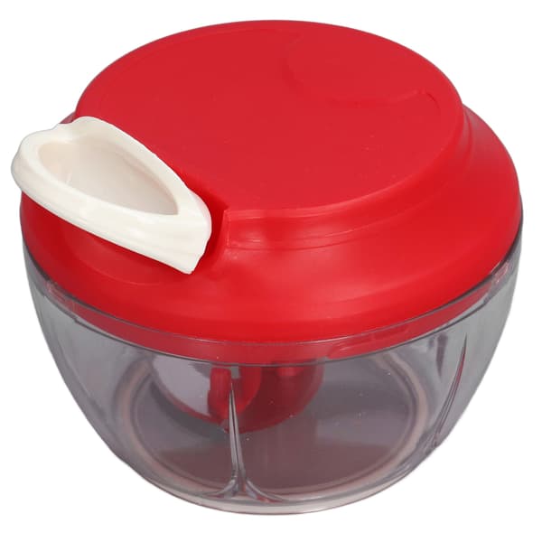 Manuel Madhakker 500ml / 17oz Håndholdt Foodprocessor til Hvidløg Løg Kød Peber Ingefær