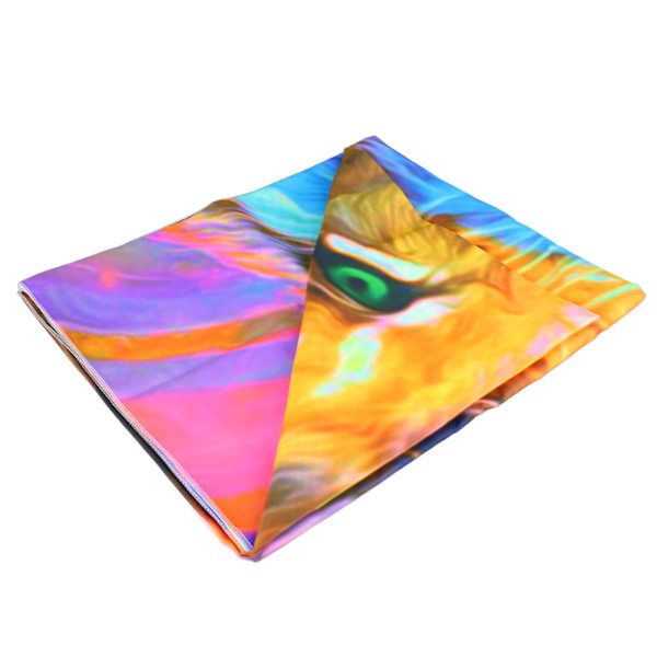 Blacklight Gobelin Blød Utsøgt Farvefast Løve Gobelin UV Reaktiv Gobelin til Soveværelse Stue GTYH 187 230x180cm/90.5x70.9in (B x H)