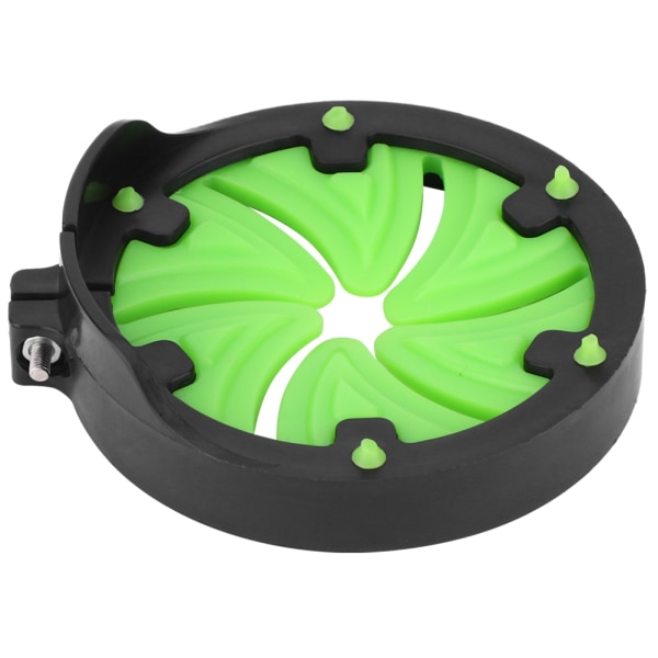 Utomhus PP Plast Grön Svart Kronblad Triangulär Universal Paintball Speed Feed Gate Lock Hoppers Cover