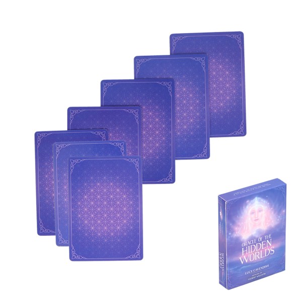 Underhållning Belagd Pappers Tarot Kort Spådom Spelkort Interaktion Brädspel