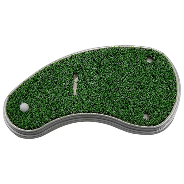 Golf med golfbagholder, nyhetsgaver med 3 stk. aluminiumspenn, kontorpult golfbag-pennholder
