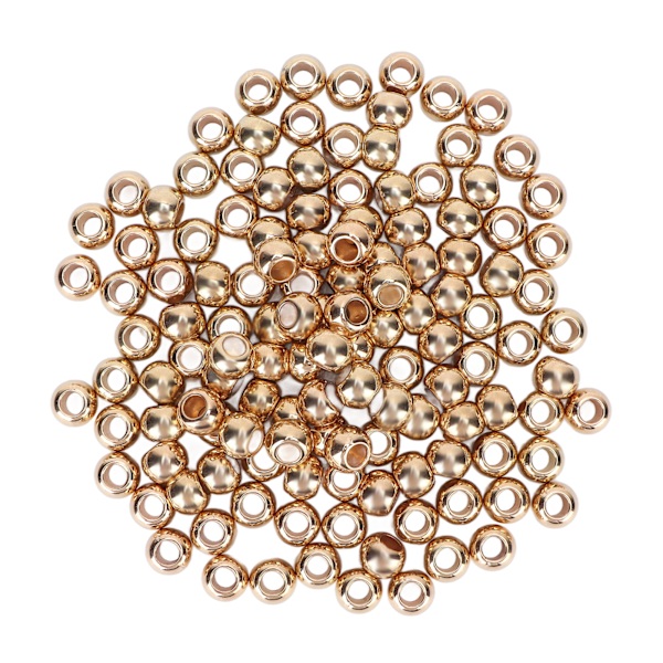 200 stk harpiksperler bred applikasjon blank overflate robust holdbar levende farge håndverk perler for smykker klær bag12mm gull