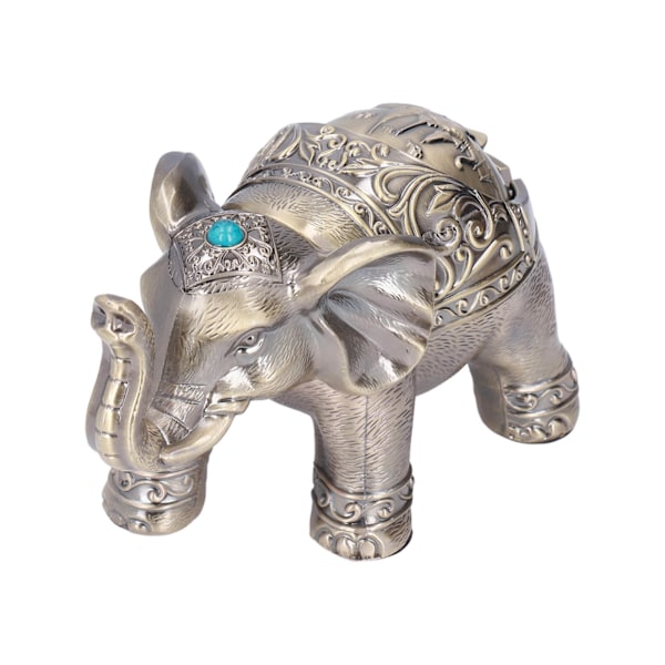 Vintage Elefant Askebeger Vindtett Preget Design Holdbar Metall Sklisikker Stabil Utsøkt Elefant Askebeger