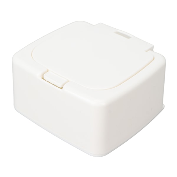 Automatisk tandpetare dispenser rektangulär popup tandpetare förvaringslåda med lock och etikett för kök restaurang
