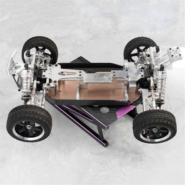 Korjausaseman työteline 1/8 1/10 RC-autolle, punainen