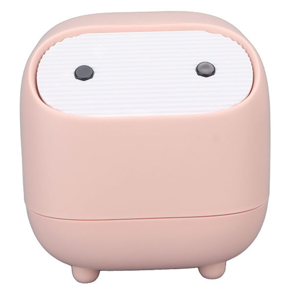 Sminkbord Mini papperskorg Hemmakontor Fashionabla söta sminkbordspapperskorg med lock