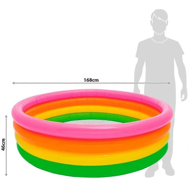 Sunset Glow swimmingpool 168 x 46 cm