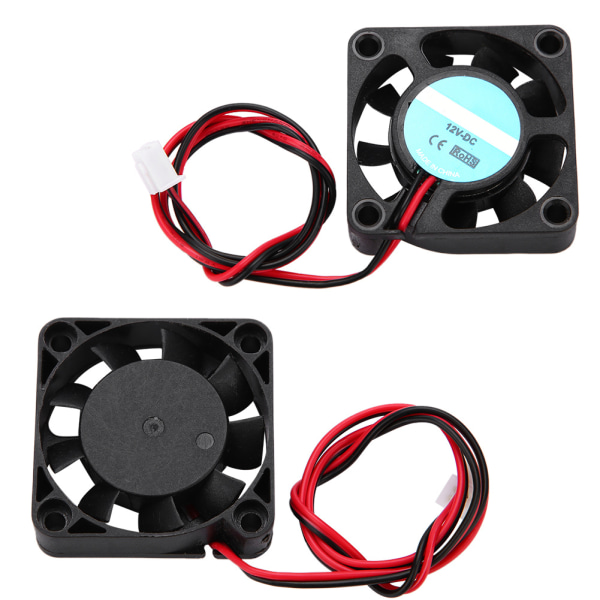 4 stk 3D-printersamlingsdel til Makerbot Højhastighedskøleventilator 12V 7000RPM 6.7CFM