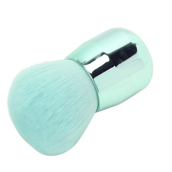 Simple Elegant Foundation Loose Powder Brush Travel Kannettava Pehmeä Hius Kosmeettinen Harja Meikkityökalu Vihreä