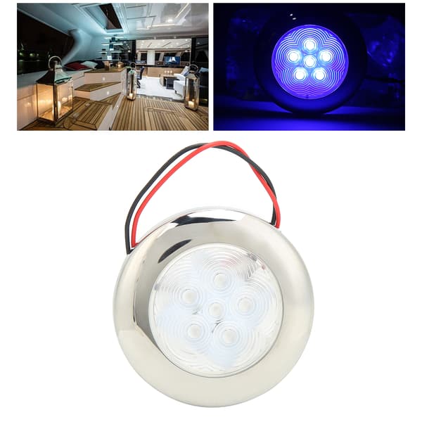 LED Loftlampe Kuplelys IP66 til Interiør Båd Yacht Autocamper