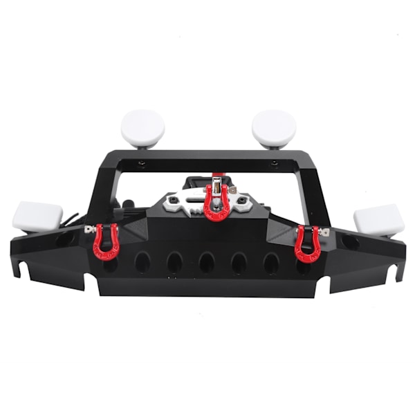 Frontfanger med LED-lys Elektrisk vinsj og kontroller for Traxxas TRX4/Axial Scx10 II