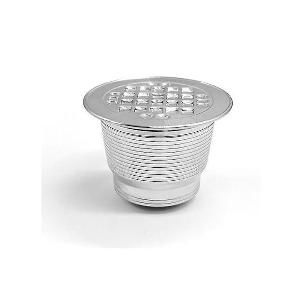 Genopfyldelige Espresso Kaffekapsler i Metal til Genanvendelige og Holdbare Maskiner (Firkantet Hul Type)
