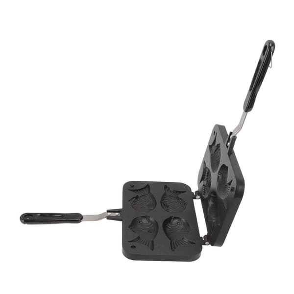 Taiyaki Fisk Form Kage Maker Non Stick Taiyaki Dobbelt Bageform Vaffel Bageform