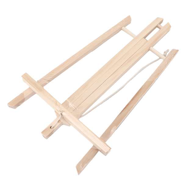 Tre easel i tre, justerbar, bærbar, lett, kompakt, tre skrivebordseasel for klasserom, kunstaktiviteter, malingsfester, utstillingerM 40cm