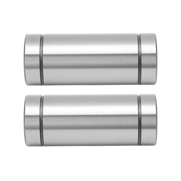 2 st Linjär Rörelselager Stål 20 mm ID 32 mm OD 80 mm Längd LM20LUU för Maskinutrustning